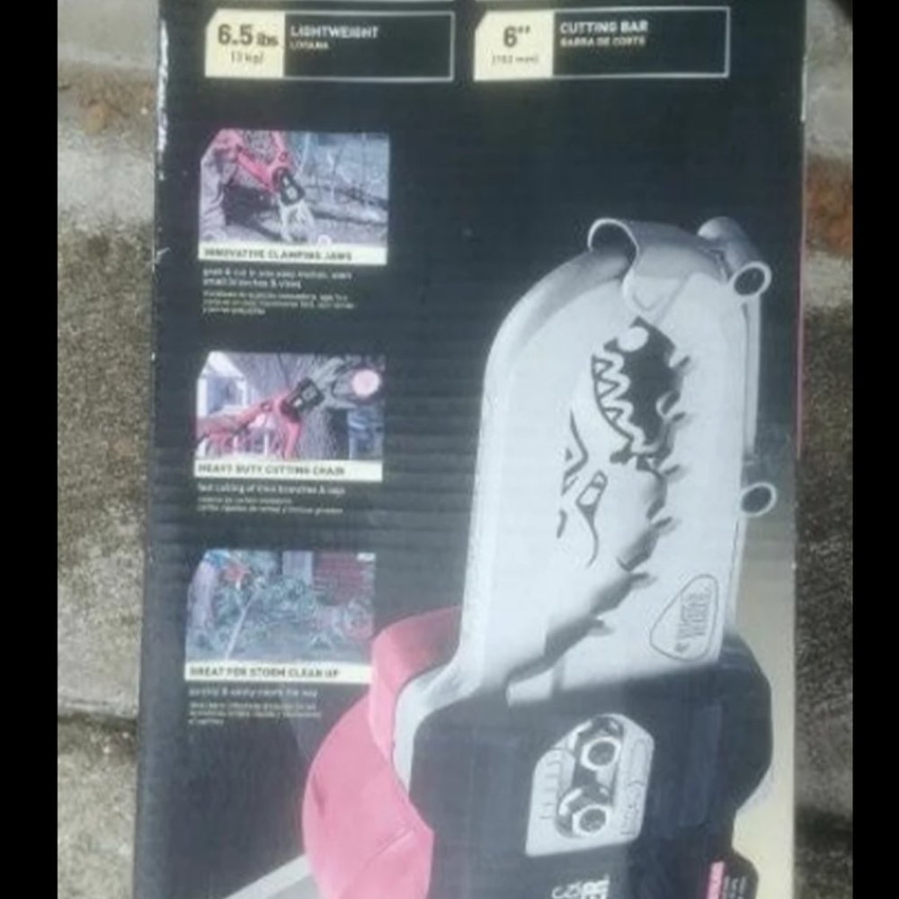 Black and decker tree branch chainsaw